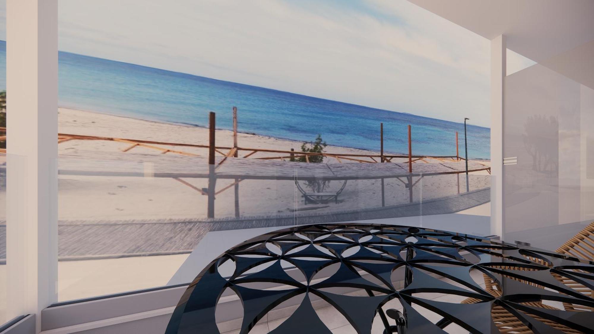 شقة Panorama Seaside ماستيخاري المظهر الخارجي الصورة